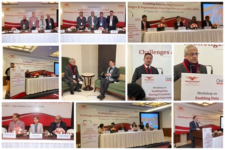 Speakers at event panel