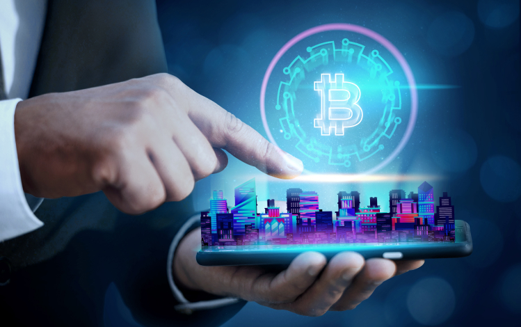 Person entering bitcoin market